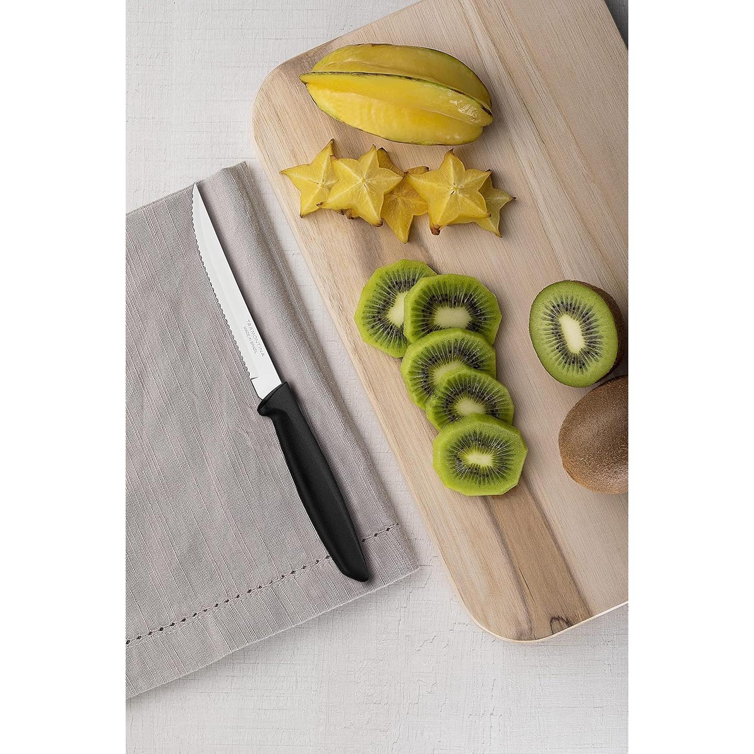 Juego de cuchillos de cocina Tramontina 6 piezas acero inoxidable