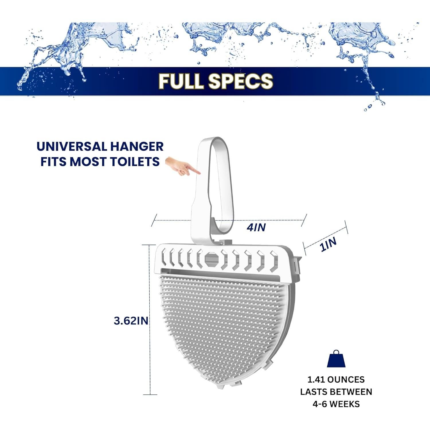 Protector de Salpicaduras Inodoro PeeOnMe Aroma Lavanda