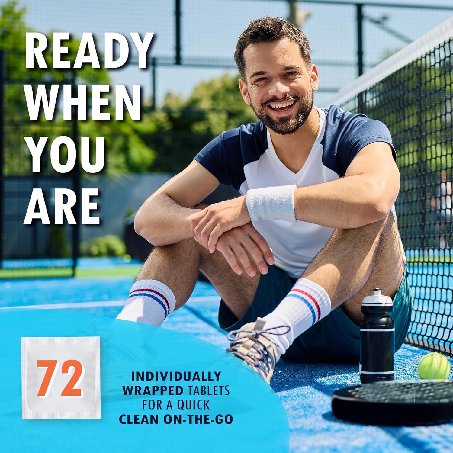 Tabletas Limpiadoras de Botellas Lingito - 72 Paquete