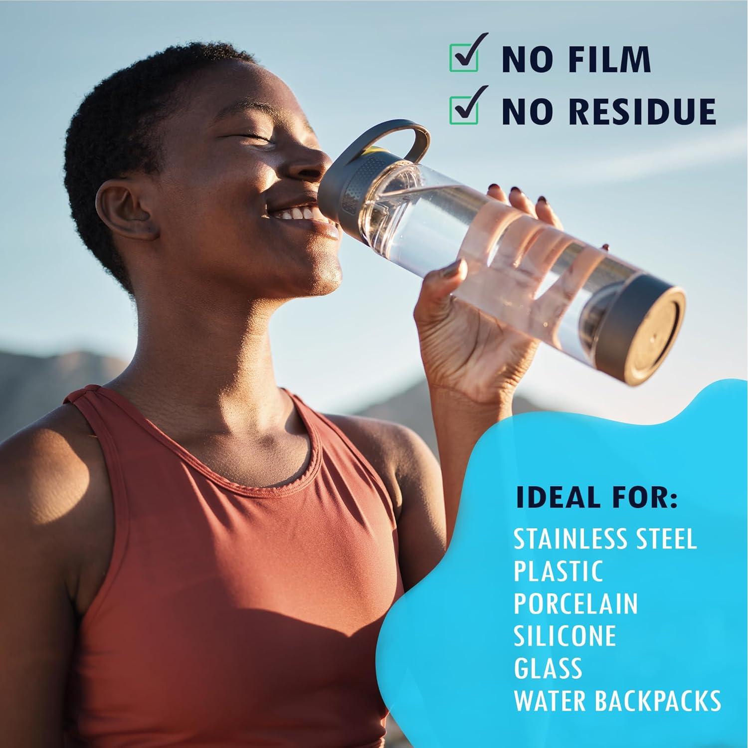 Tabletas Limpiadoras de Botellas Lingito - 72 Paquete