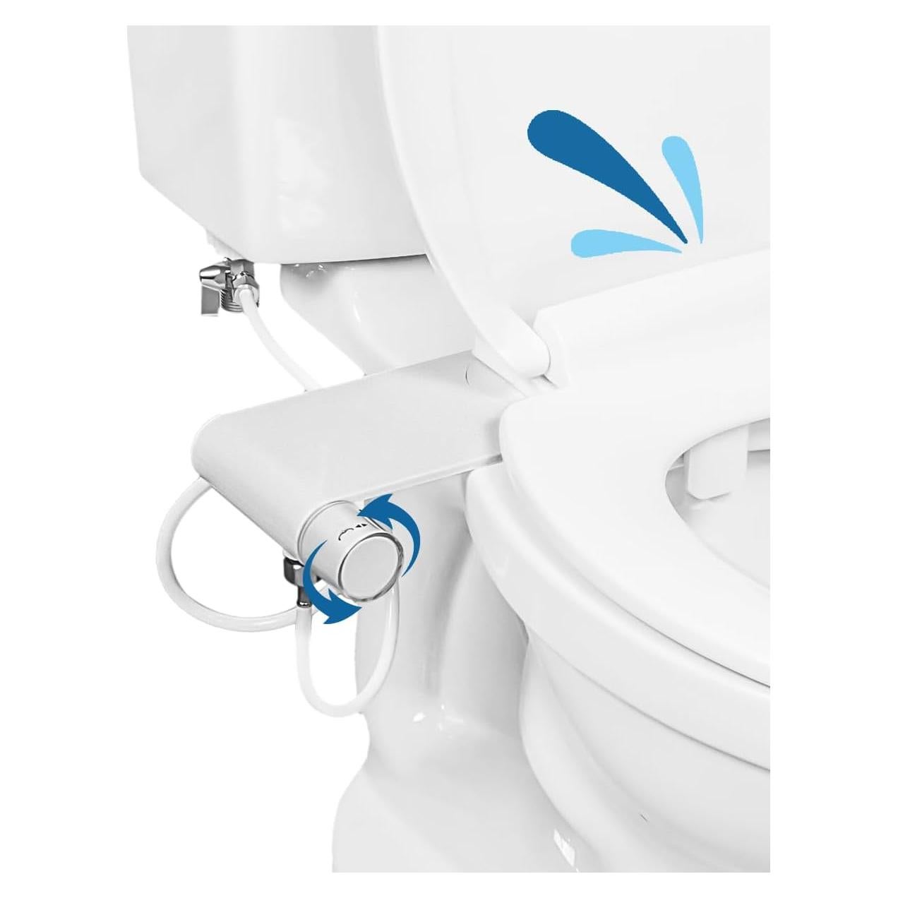 Rociador de Bidet de Mano GenieBidet Sparkle - Acero Inoxidable