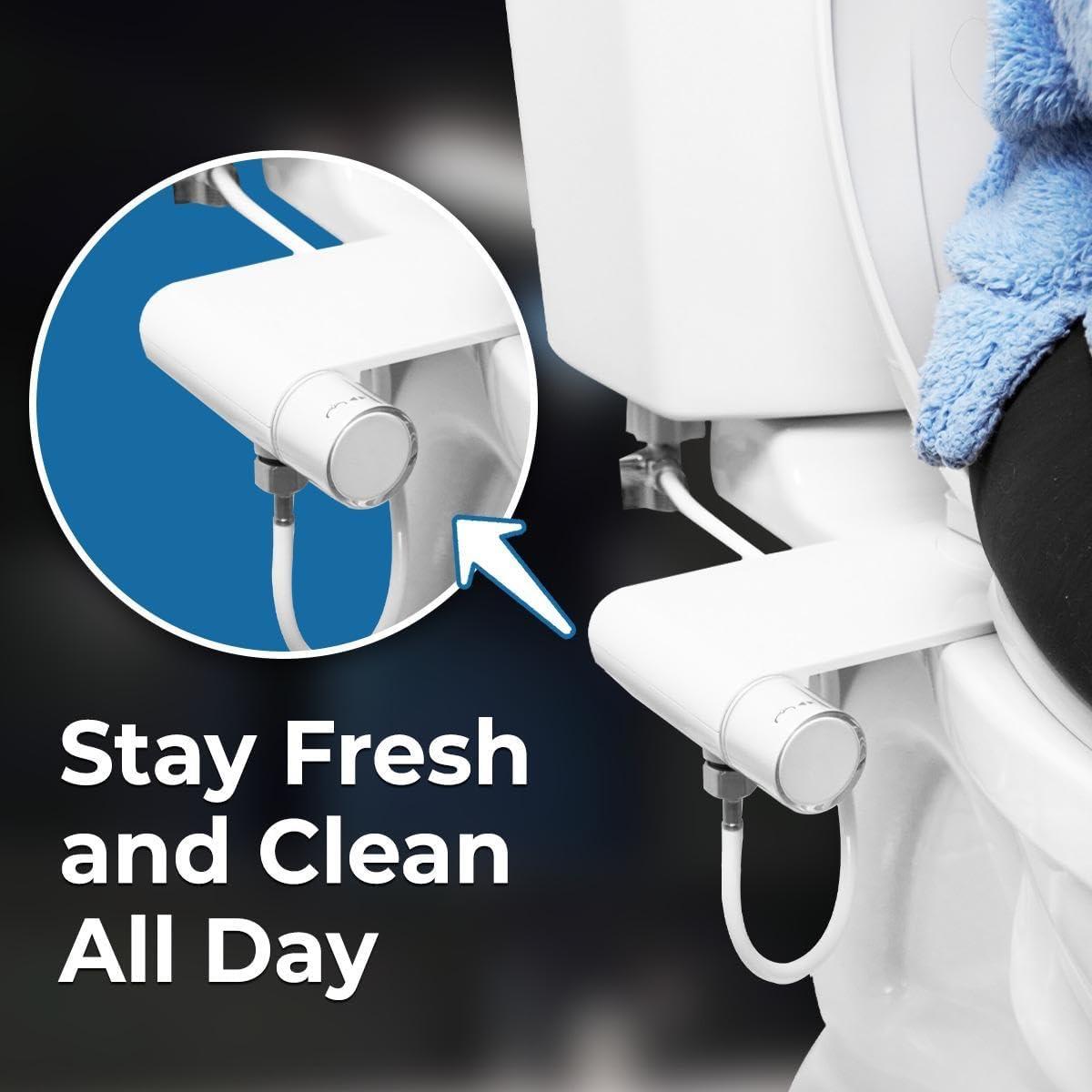 Rociador de Bidet de Mano GenieBidet Sparkle - Acero Inoxidable