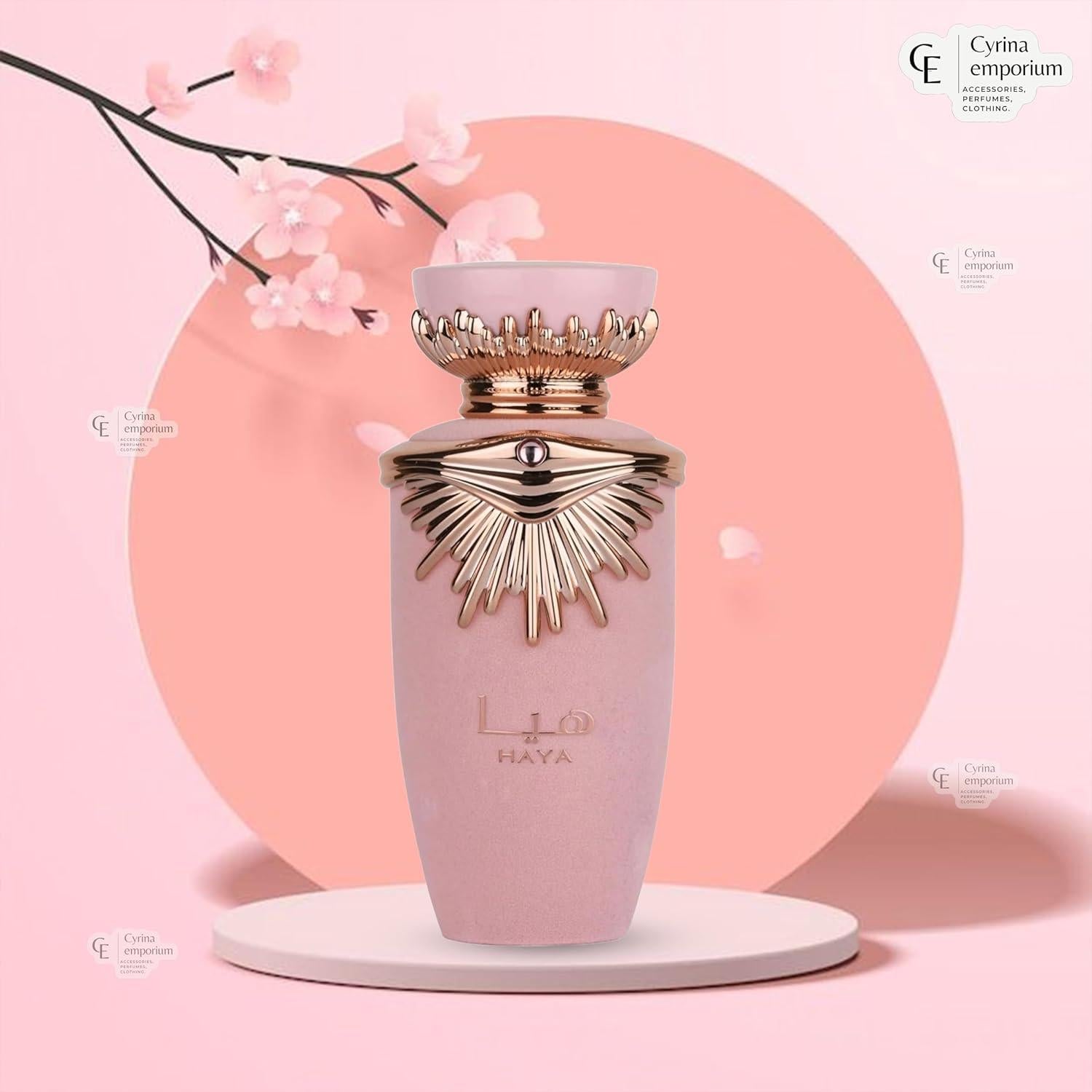 Haya Eau De Parfum Lattafa 96.39 ml - Fragancia Árabe Elegante