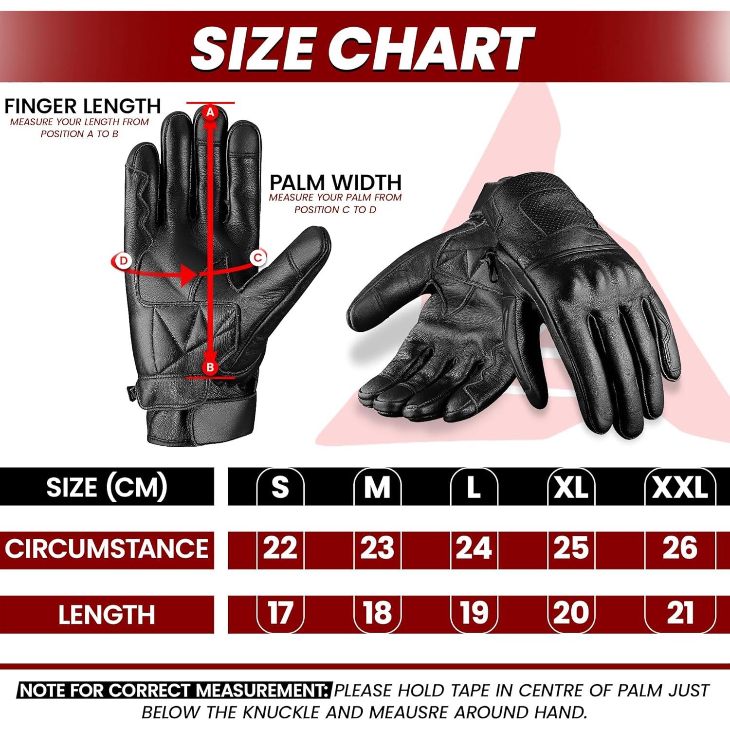 Guantes de Motocicleta Saga Sports Kinetix XL Táctiles