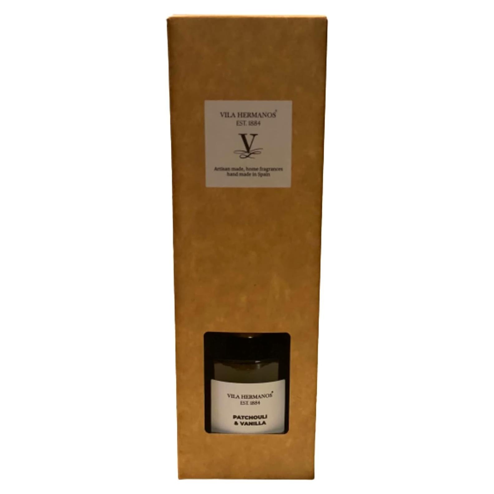 Difusor de cañas Vila Hermanos Patchouli y Vainilla 97.6 ml