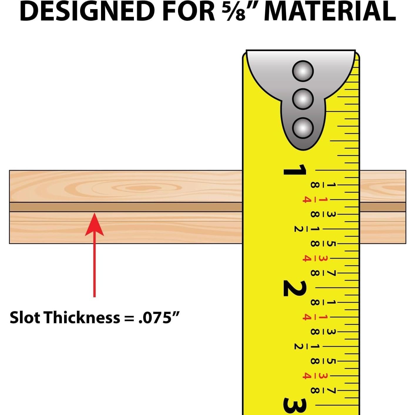 T-Moulding Almendra 7.62m Outwater para Proyectos de Bricolaje