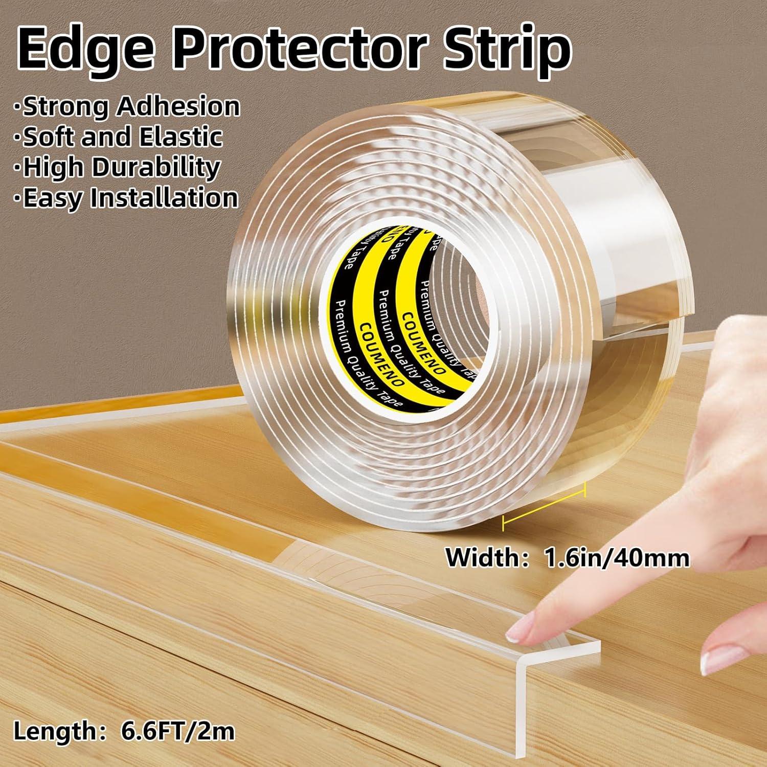 Protector de Bordes Transparente COUMENO 4.06cm x 2.01m
