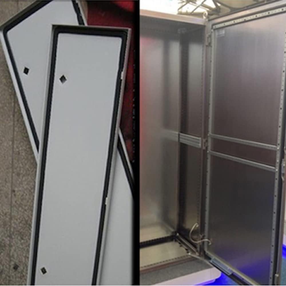 Bisel de borde de goma Tintvent 5 pies negro PVC y goma