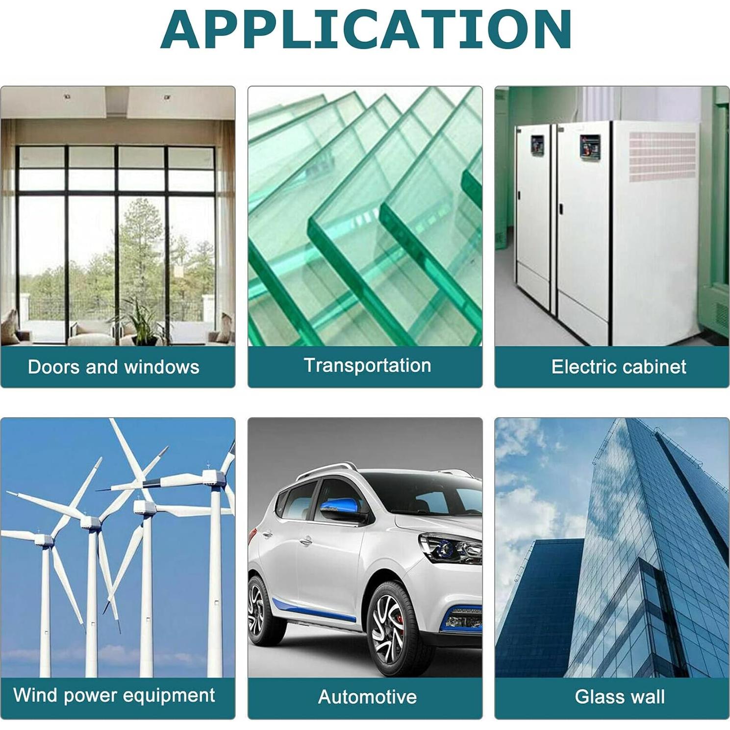 Bisel de borde de goma Tintvent 5 pies negro PVC y goma