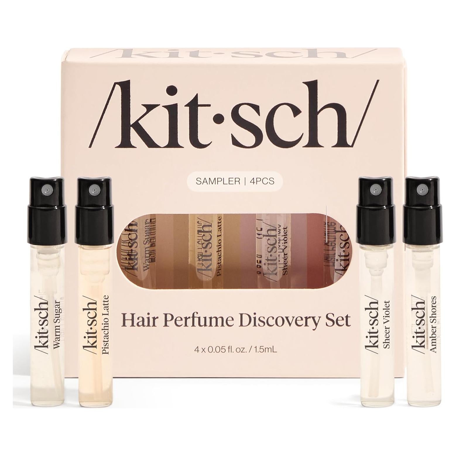 Perfume para Cabello Kitsch Set 4 Fragancias 4x1.5mL