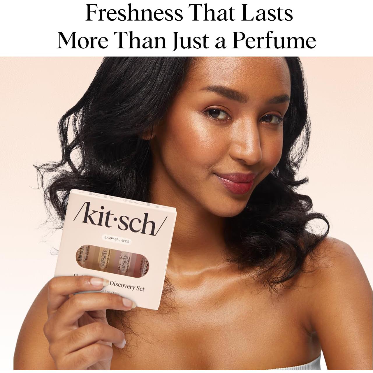 Perfume para Cabello Kitsch Set 4 Fragancias 4x1.5mL