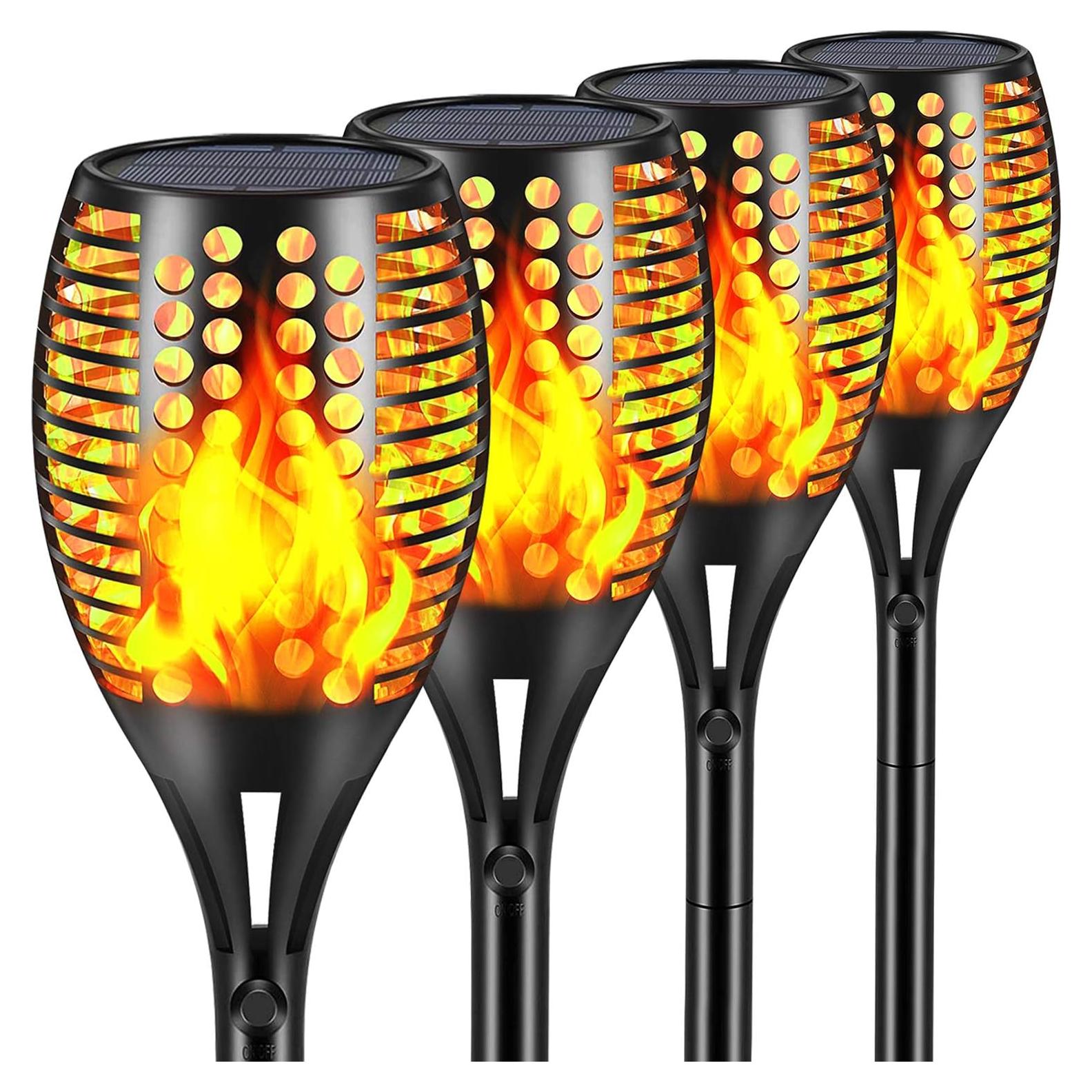 Antorchas Solares Aityvert 109 cm Paquete de 4 LED