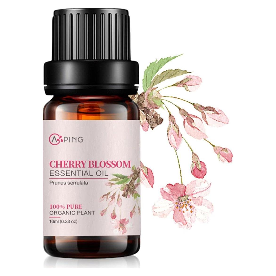 Aceite Esencial de Flor de Cerezo 9.4ml AOPING 100% Puro Natural