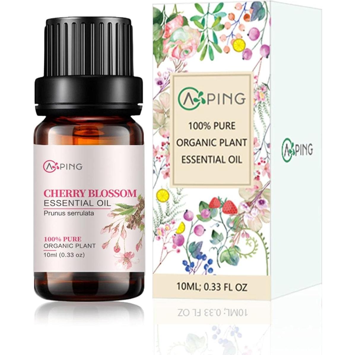 Aceite Esencial de Flor de Cerezo 9.4ml AOPING 100% Puro Natural