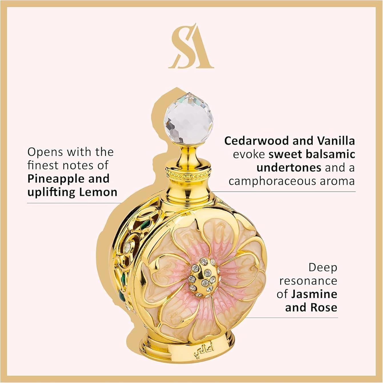 Aceite de Perfume Amaali Swiss Arabian 14.79 ml - Fragancia Duradera