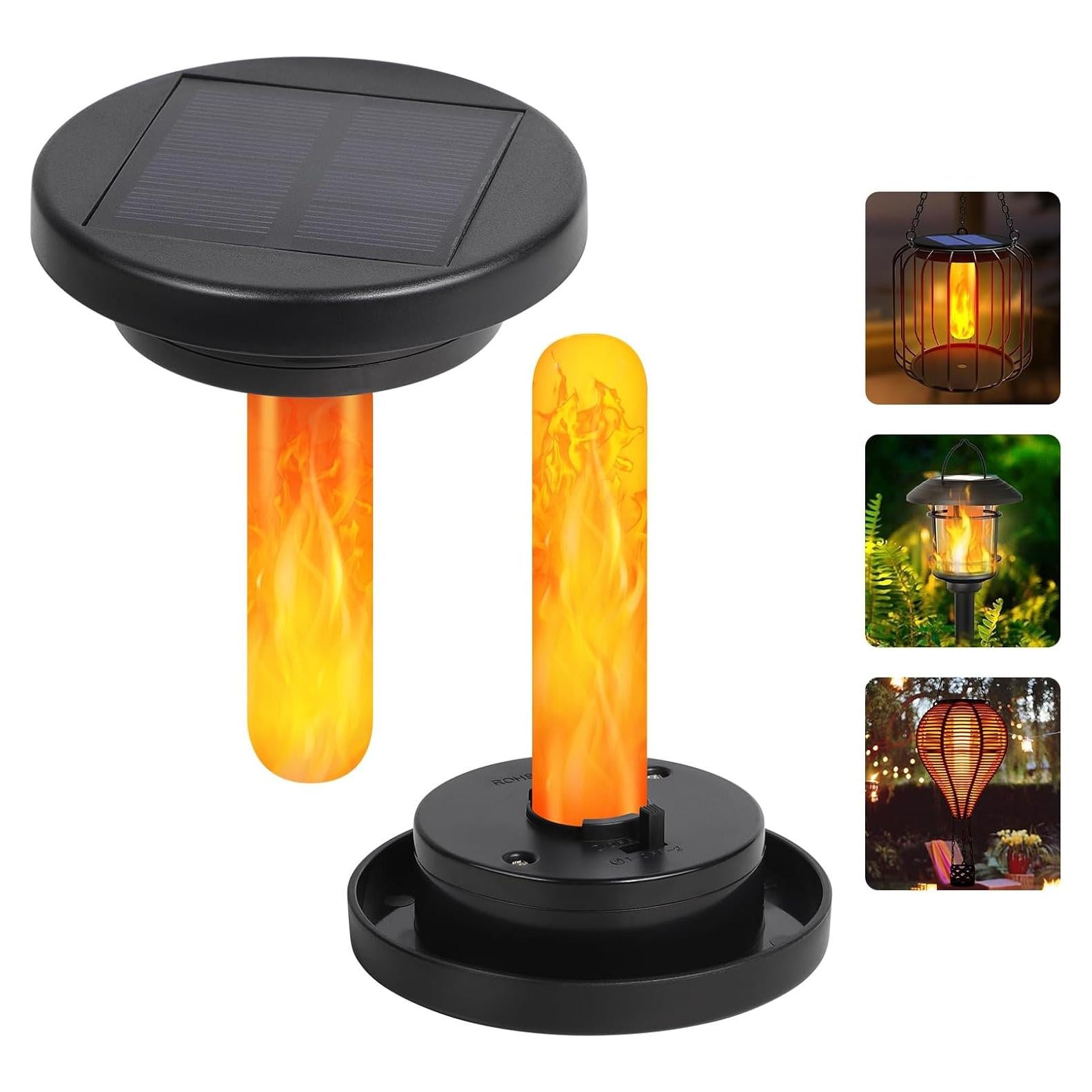 Tapa de Reemplazo Solar GOESWELL 3 pulgadas para Linterna