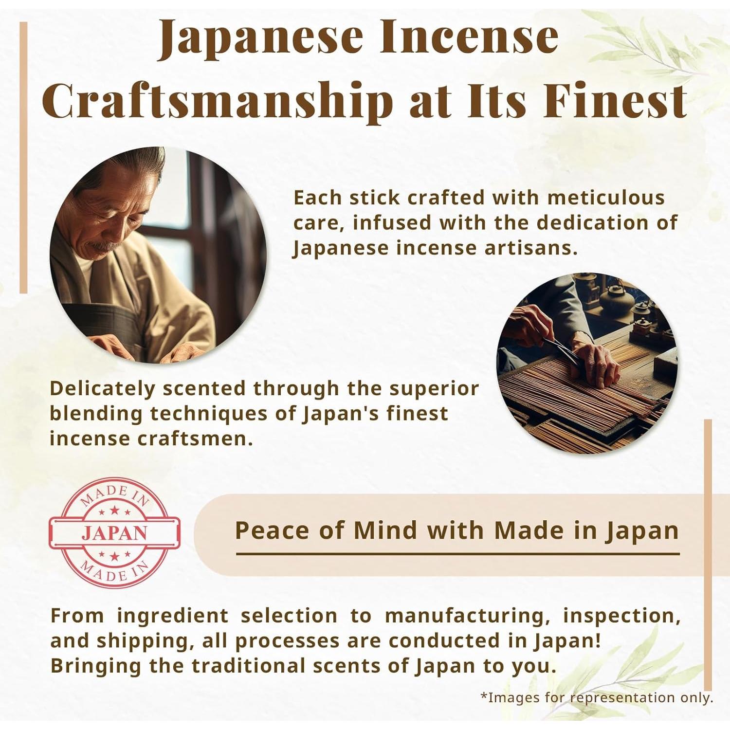 Conos de Incienso Hasegawa Sakura - Flor de Cerezo Japonés, 15 Unidades