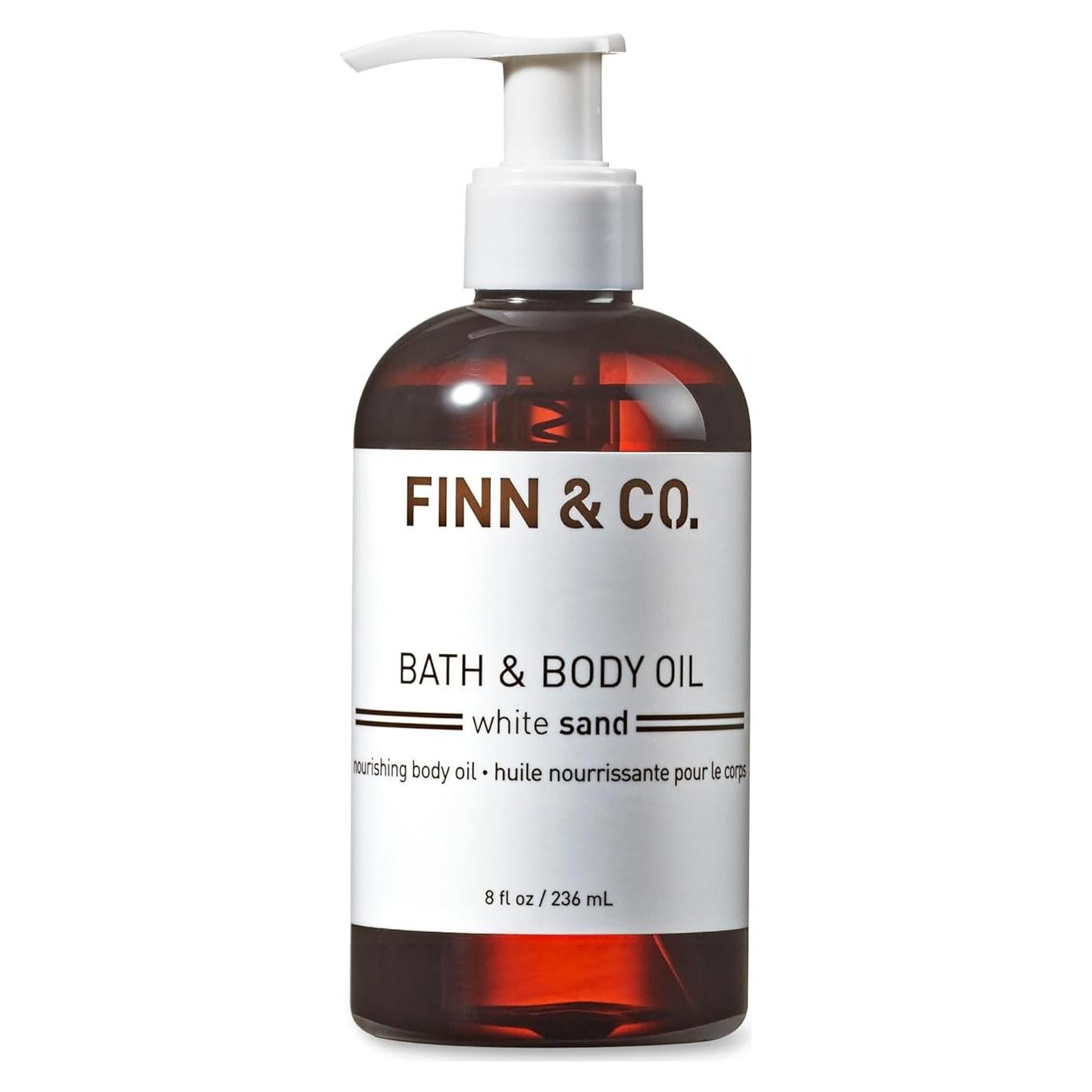 Aceite de Baño y Cuerpo FINN & CO. Arena Blanca 226.8 g