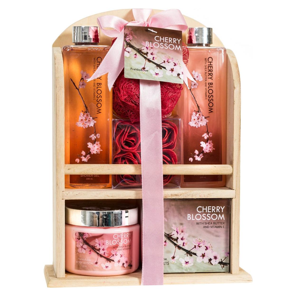 Cesta de Spa Deluxe Freida y Joe - Set de Baño con Sales y Jabones