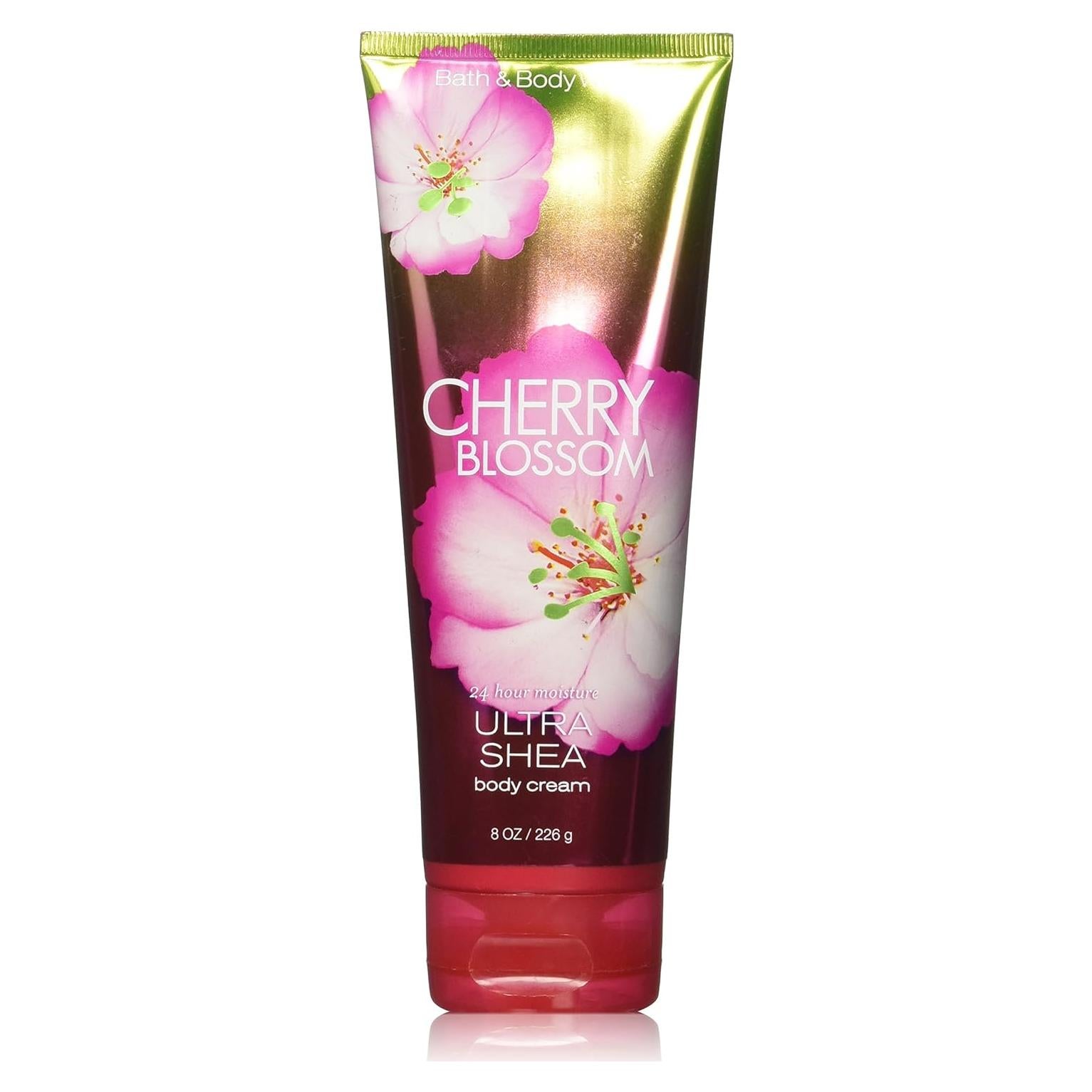 Crema Corporal Hidratante Bath and Body Works Flor de Cerezo 227g