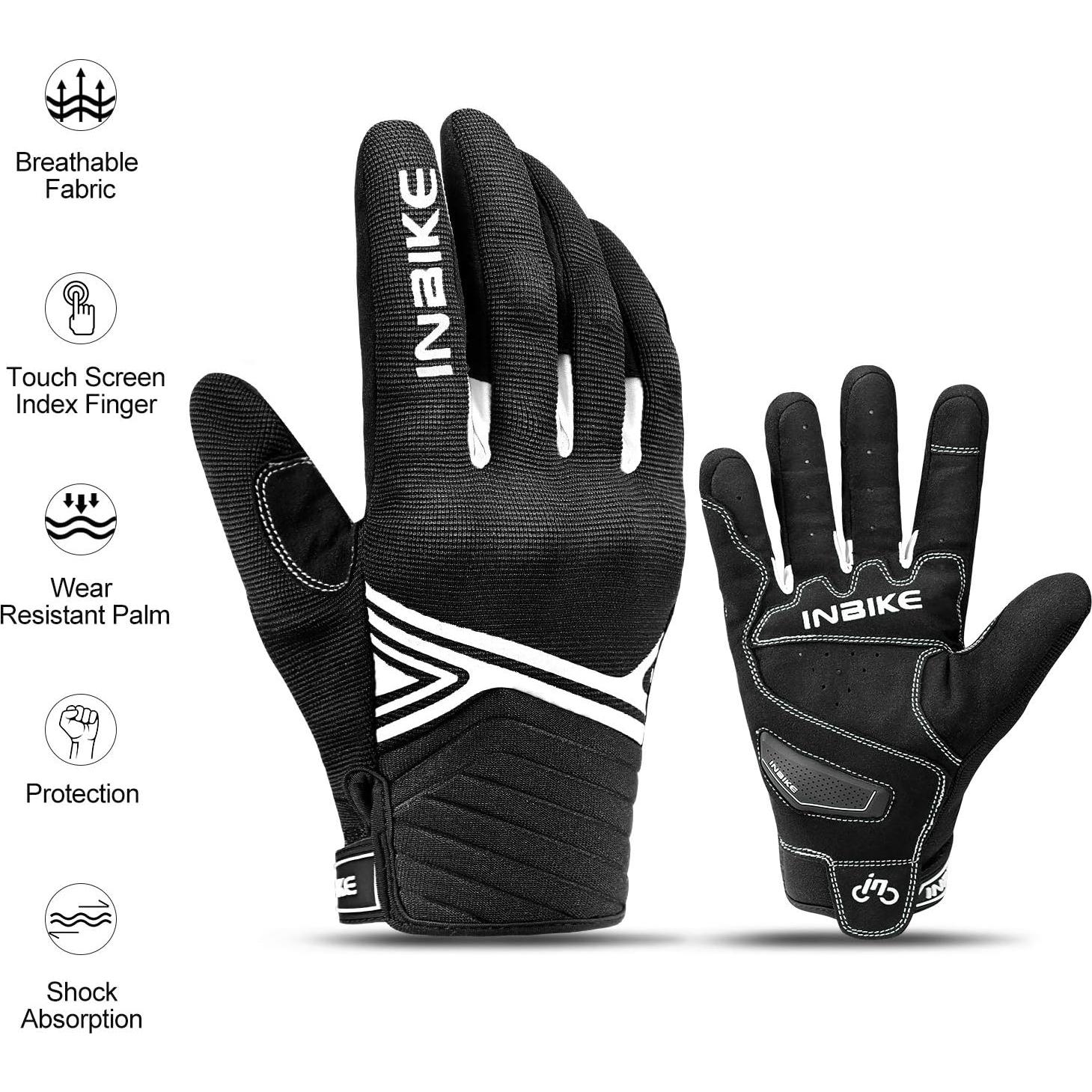 Guantes de motocicleta INBIKE transpirables con pantalla táctil