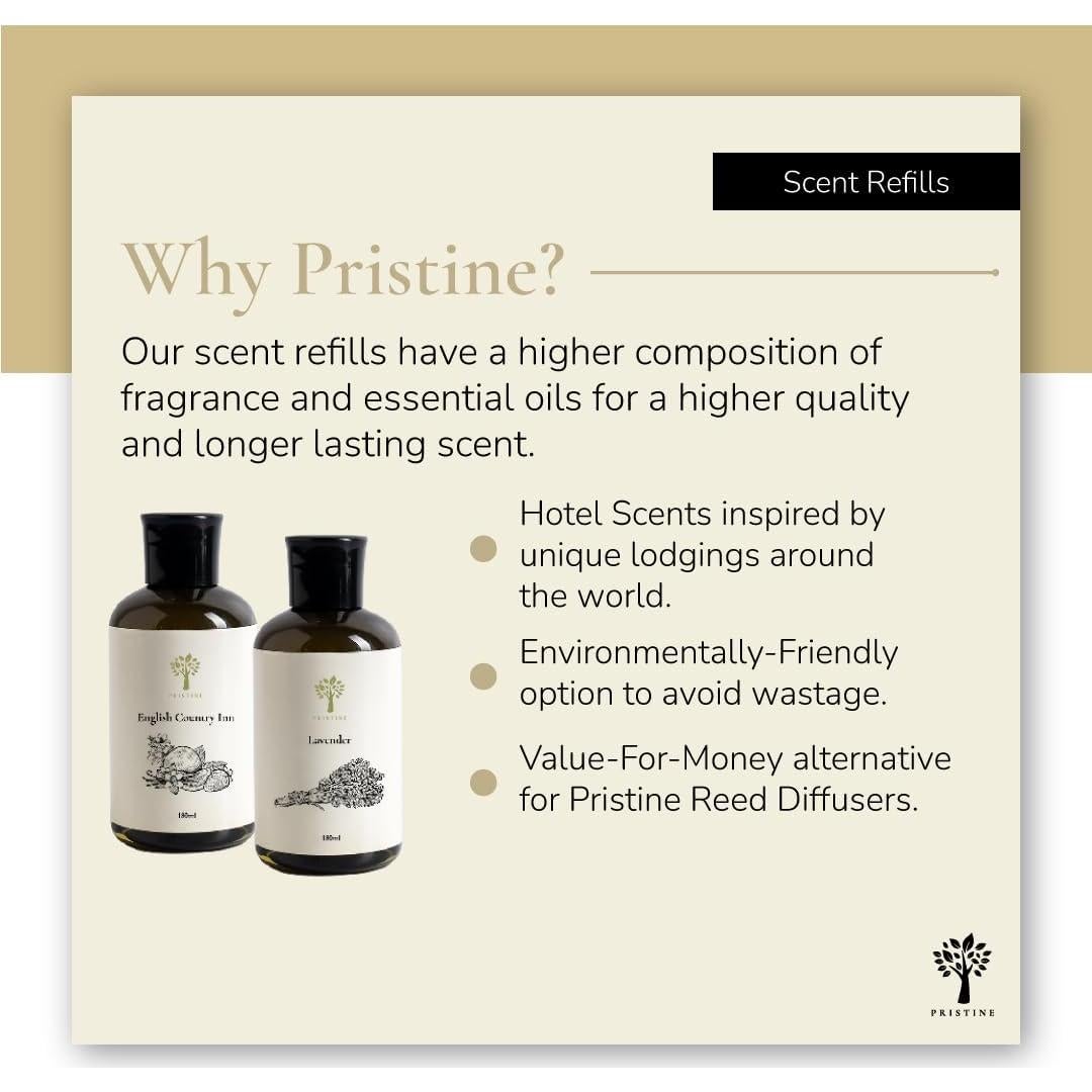 Recarga Difusor Pristine Aroma Sakura 177.4ml + Varillas