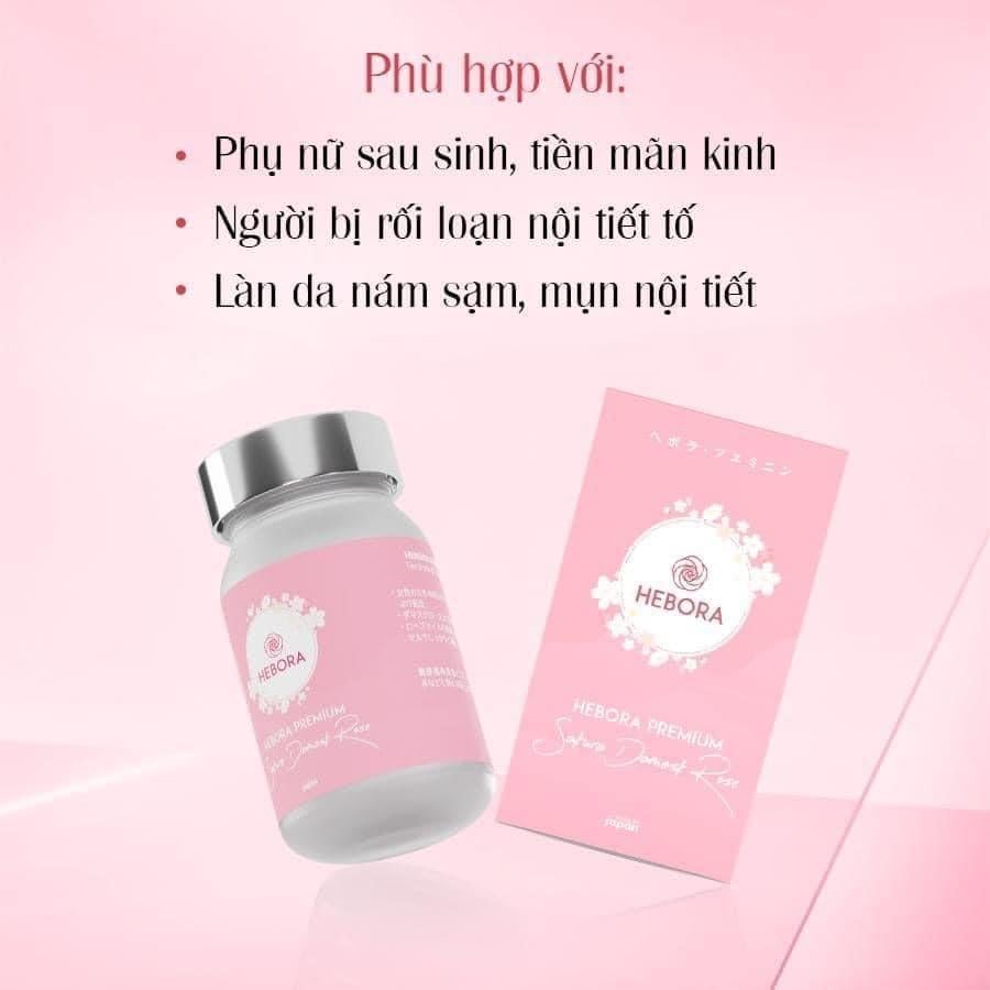 Suplemento Hebora Premium Sakura Rosa Damascena 60 gelatinas