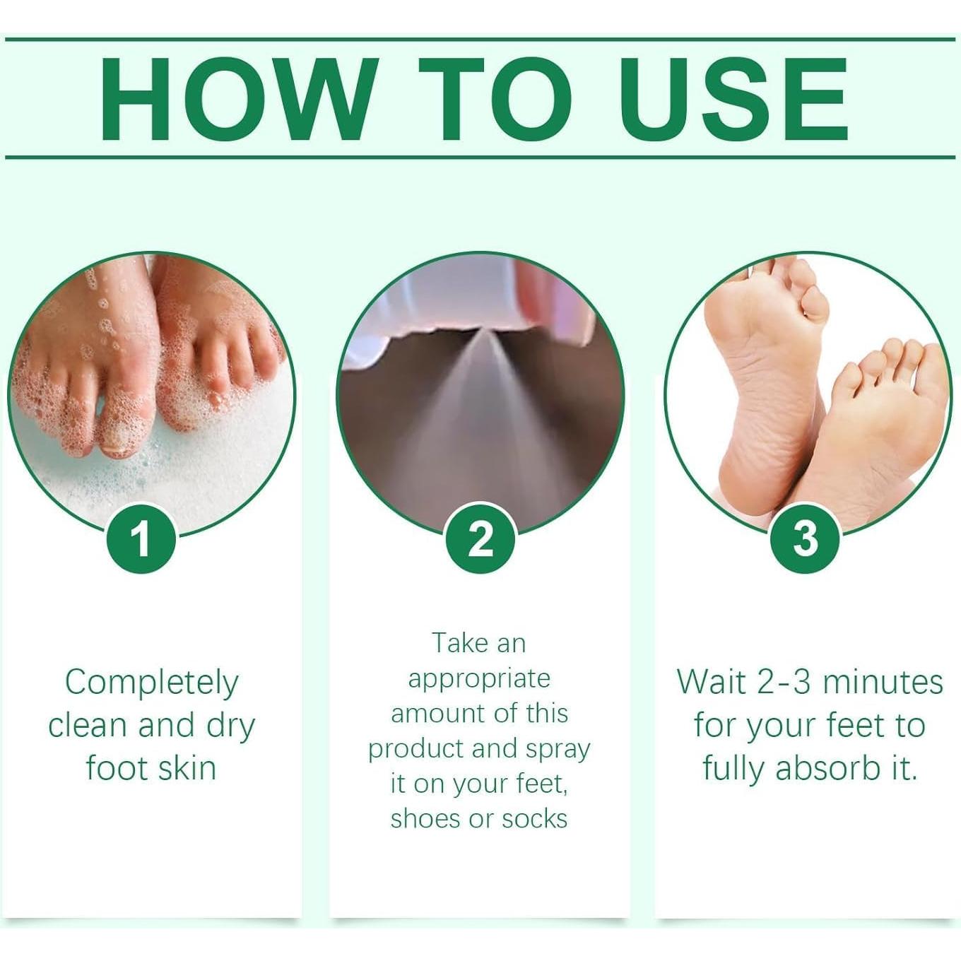 Spray Desinfectante para Pies Shantou Ximonth 100ml Aceite de Árbol de Té