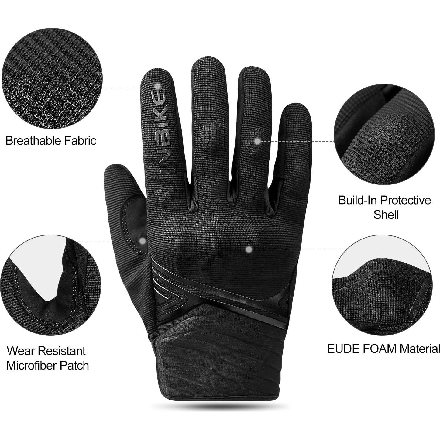 Guantes de motocicleta INBIKE transpirables con pantalla táctil