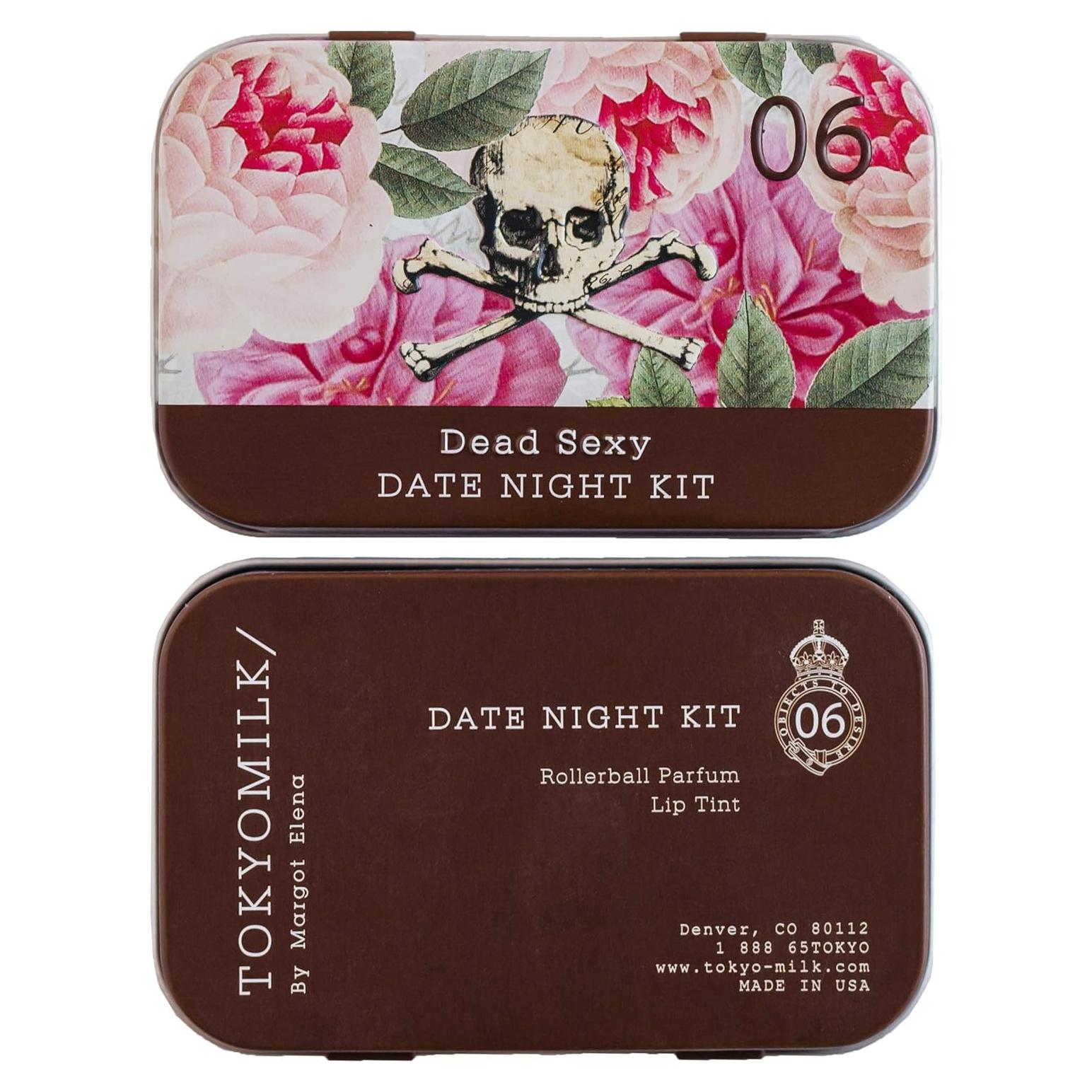 Kit de Noche de Cita TokyoMilk Dead Sexy | Tinte Labios Citrus Rose y Perfume