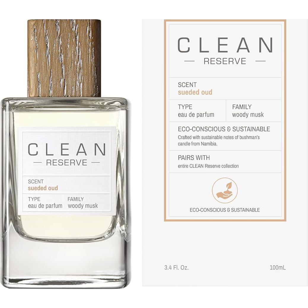 CLEAN Reserve Oud Suede Eau de Parfum 100 mL Vegano Sostenible