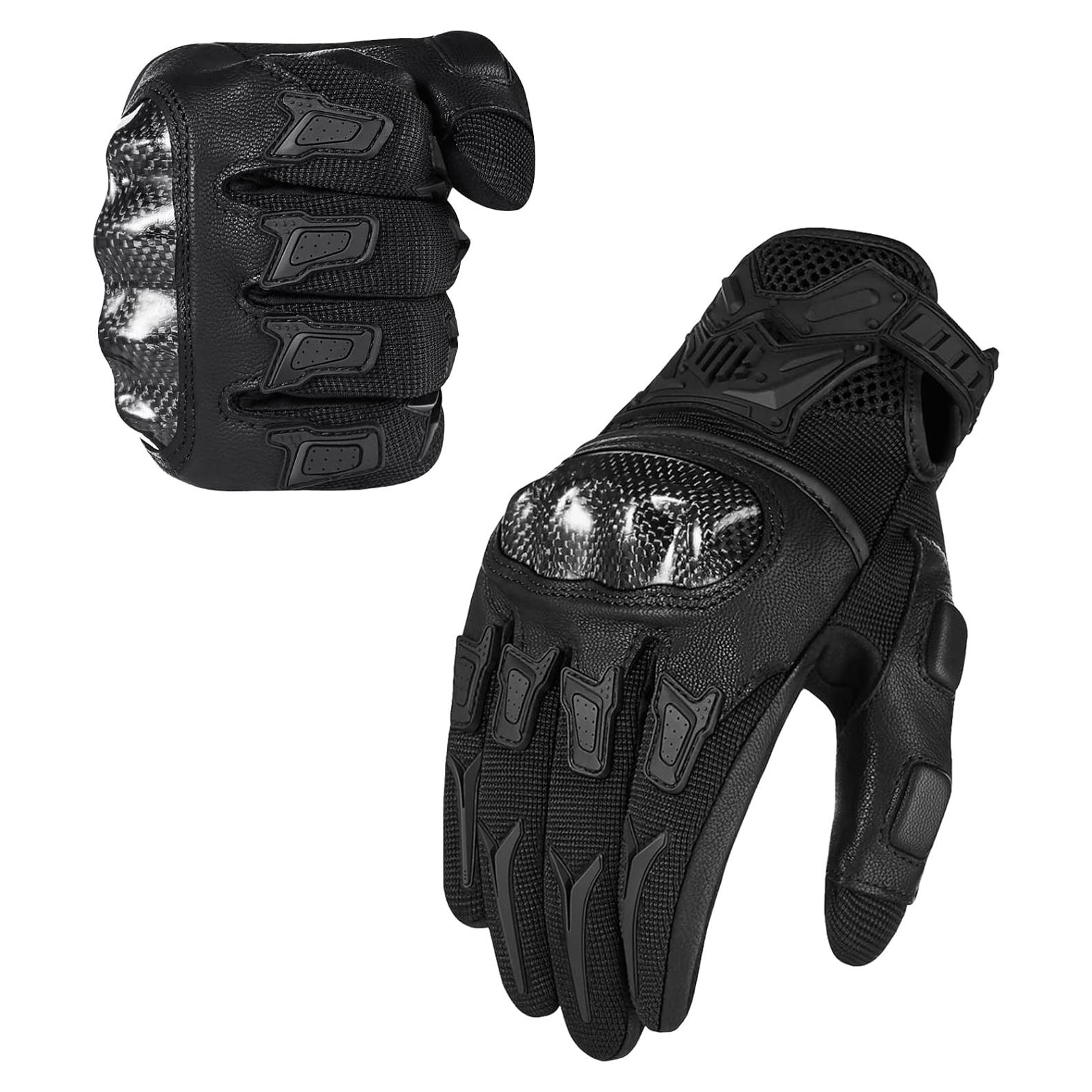 Guantes de Motociclismo ILM GST301 Táctiles y Resistentes