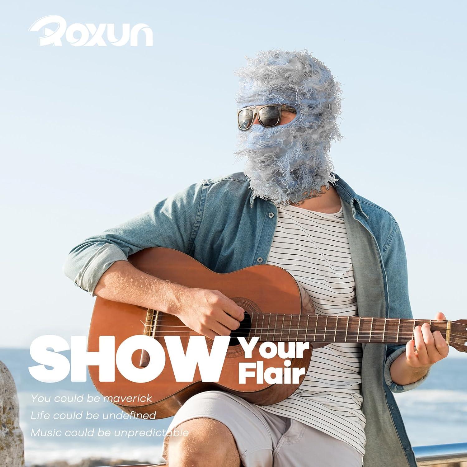 Máscara de Esquí Balaclava Roxun Verde Ejército Mezclado