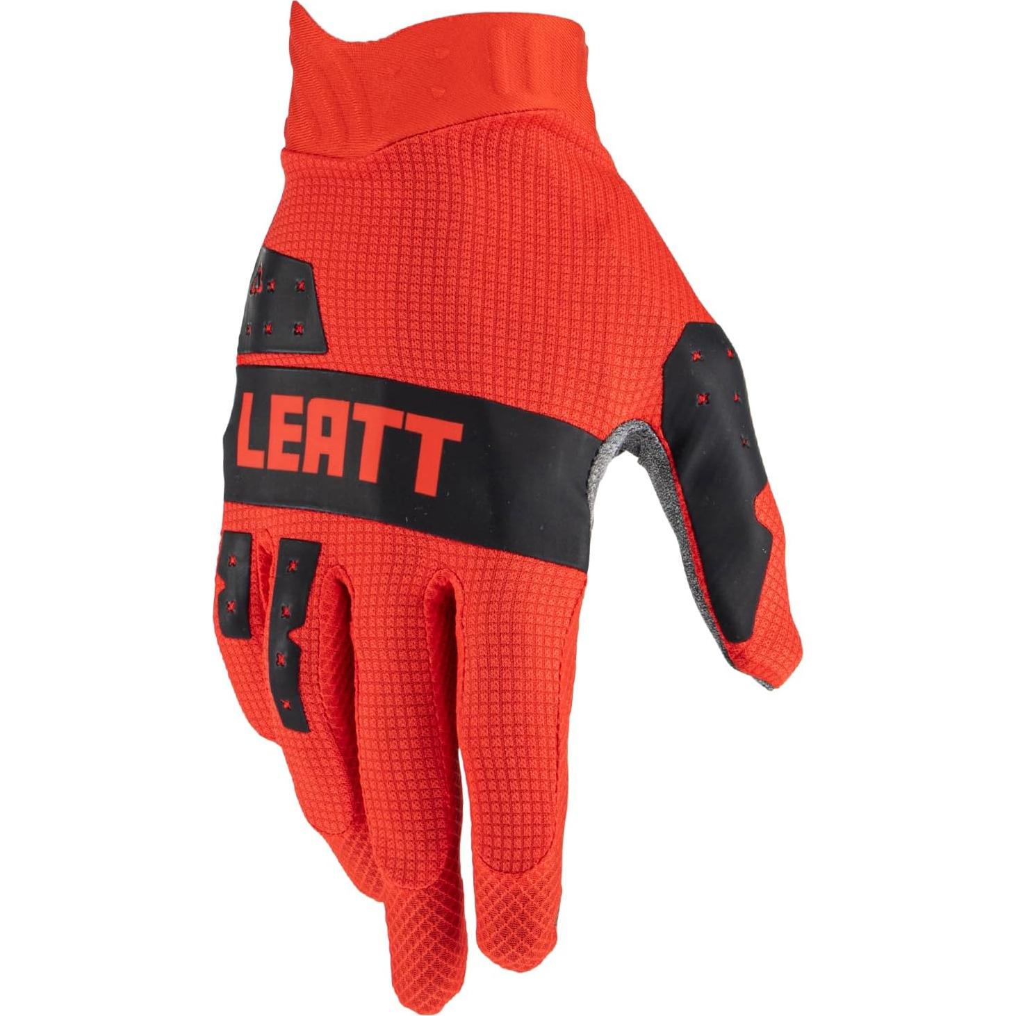 Guantes Leatt Moto 1.5 GripR Adulto Rojo Pequeño