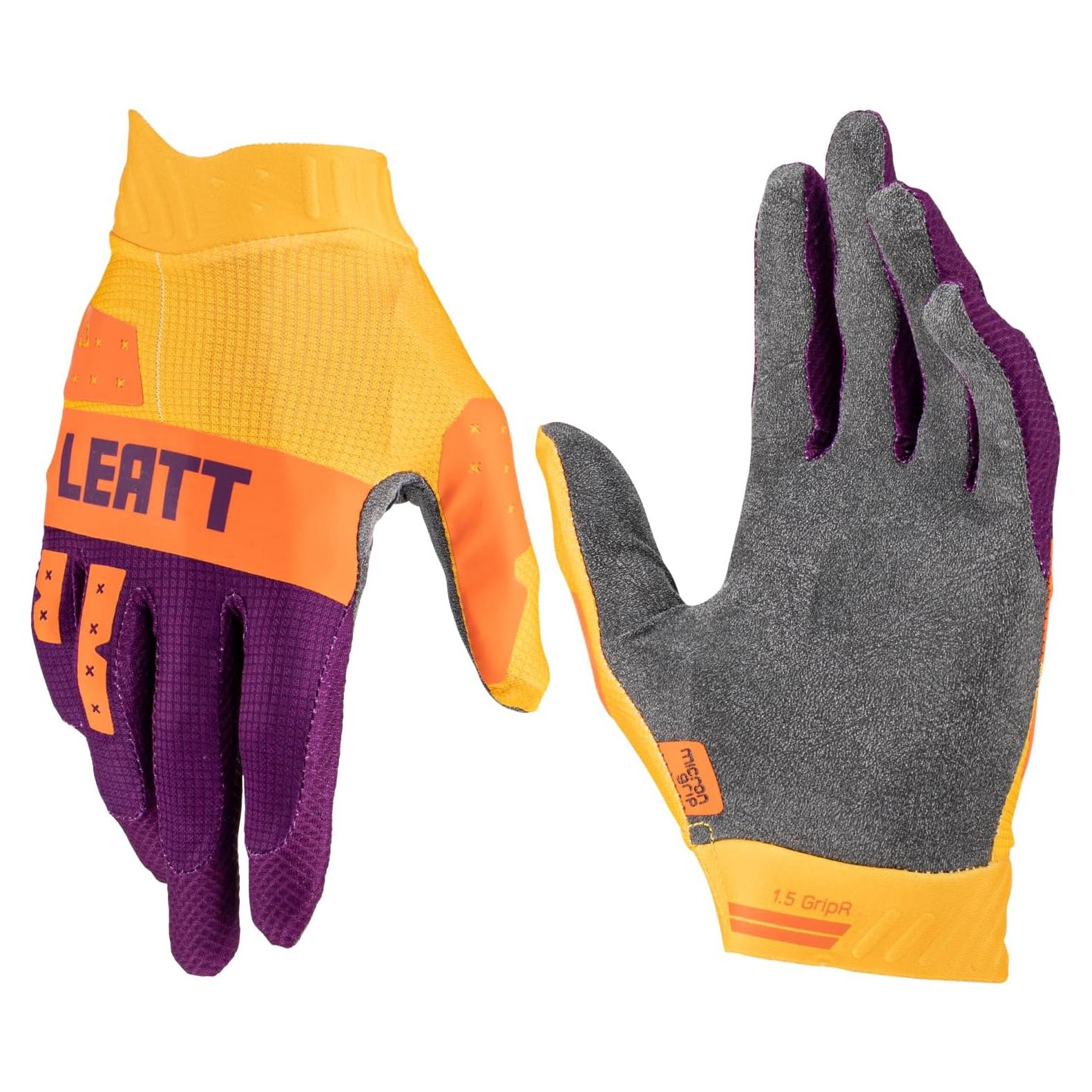 Guantes Leatt Moto 1.5 GripR Adulto Indigo X-Large