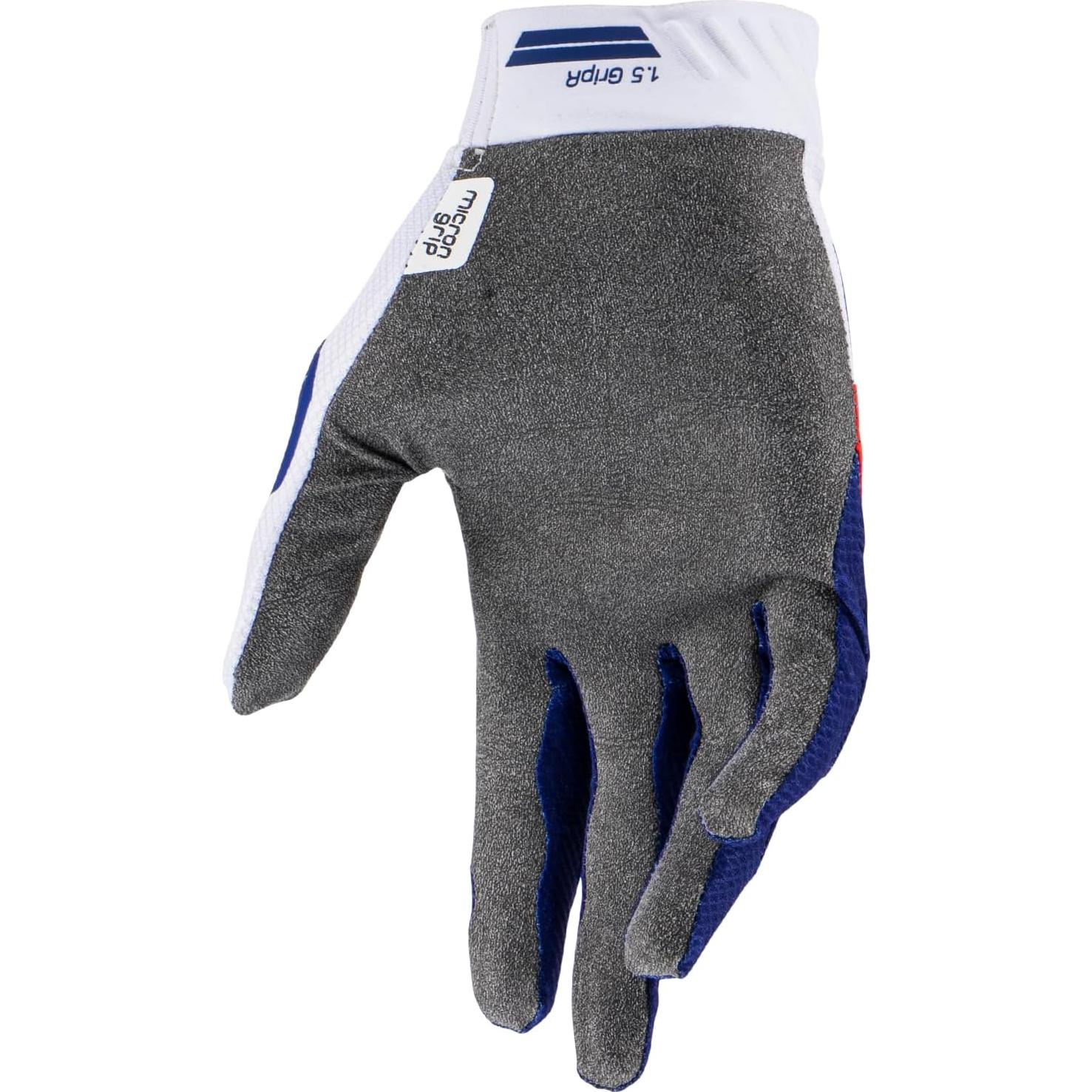 Guantes Leatt Moto 1.5 GripR Adulto Rojo/Azul X-Large