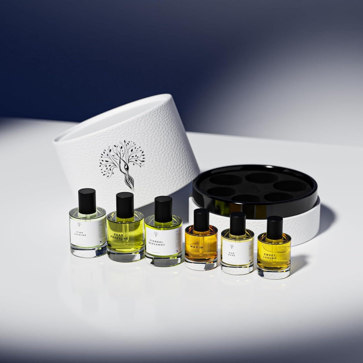 Set de Regalo de Aceites de Perfume Eternal 6 Piezas 30ml y 50ml