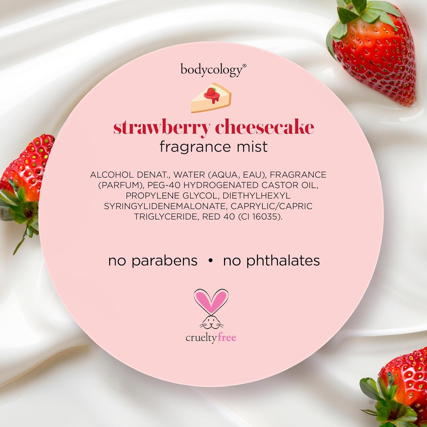 Bruma Corporal Bodycology Tarta de Fresa 236.6 ml