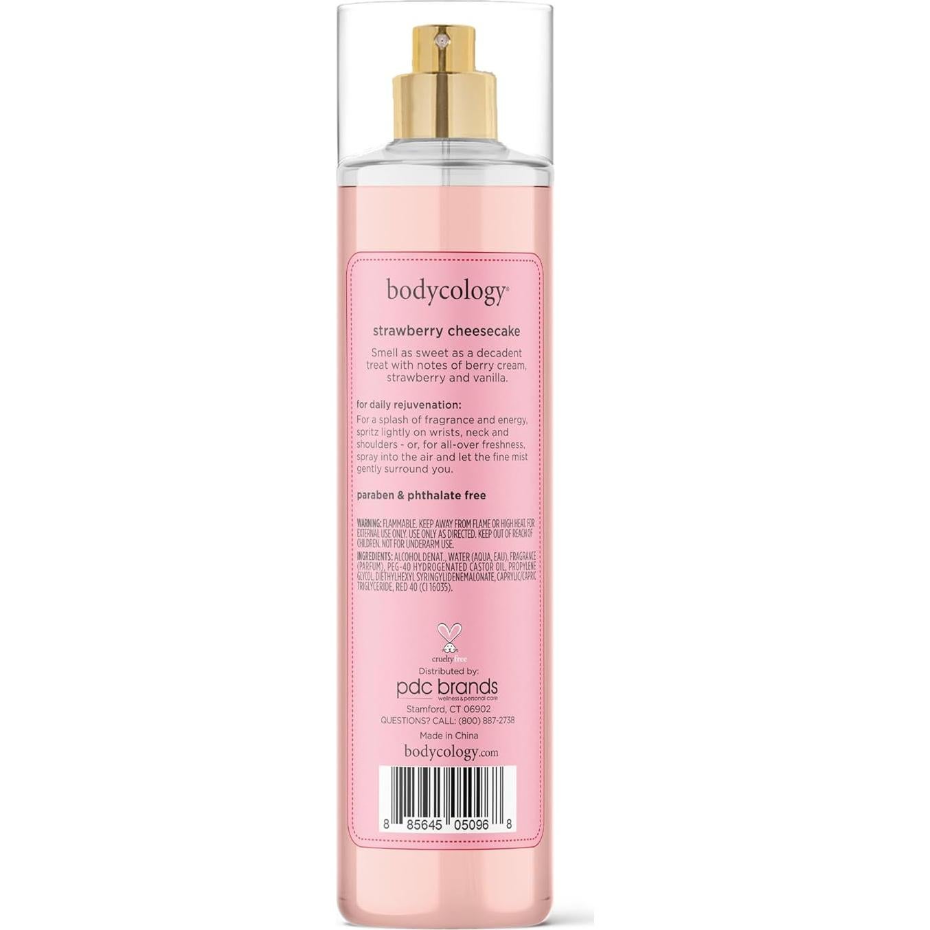 Bruma Corporal Bodycology Tarta de Fresa 236.6 ml