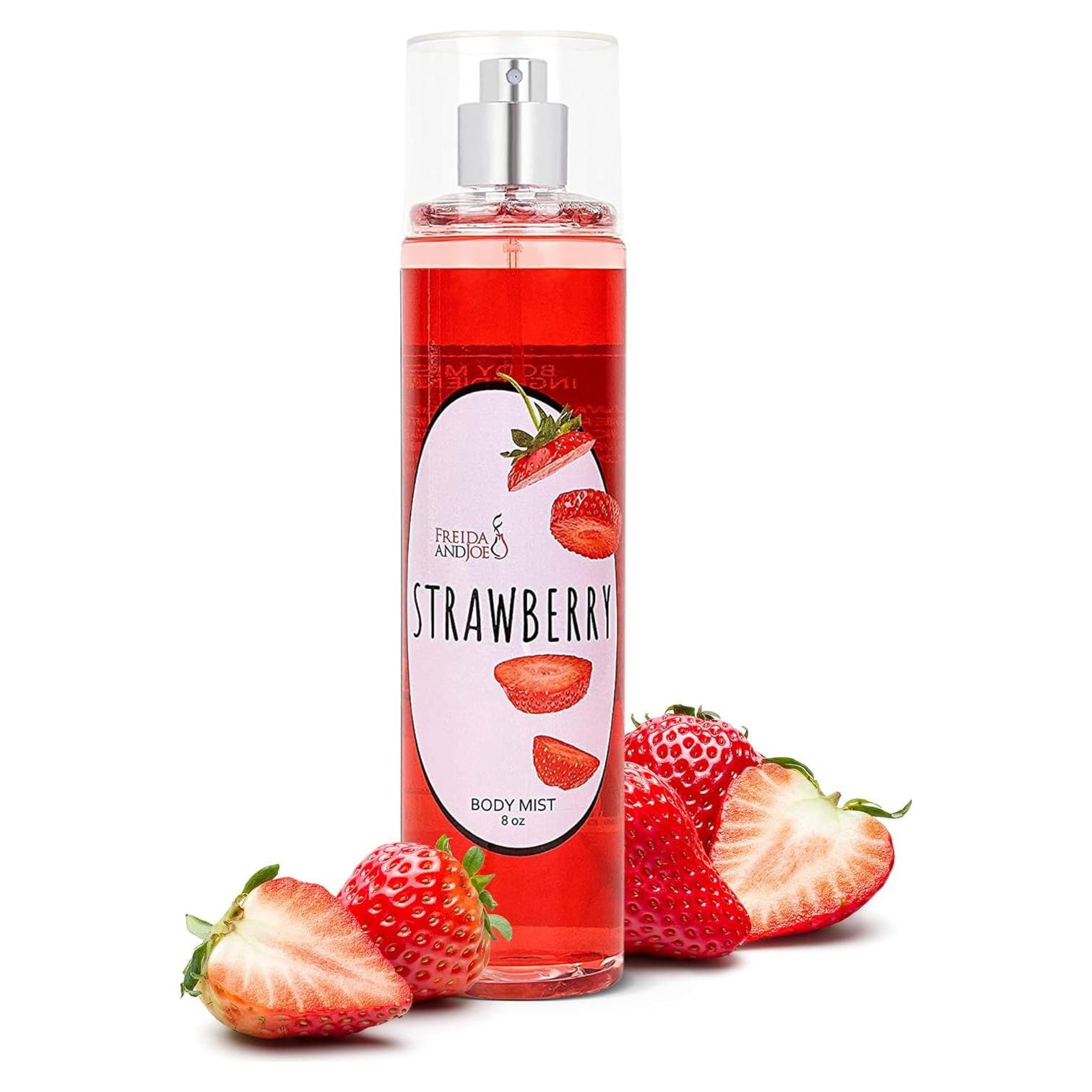 Bruma Corporal Aromática Fresa Lujo 226.8g Sin Alcohol