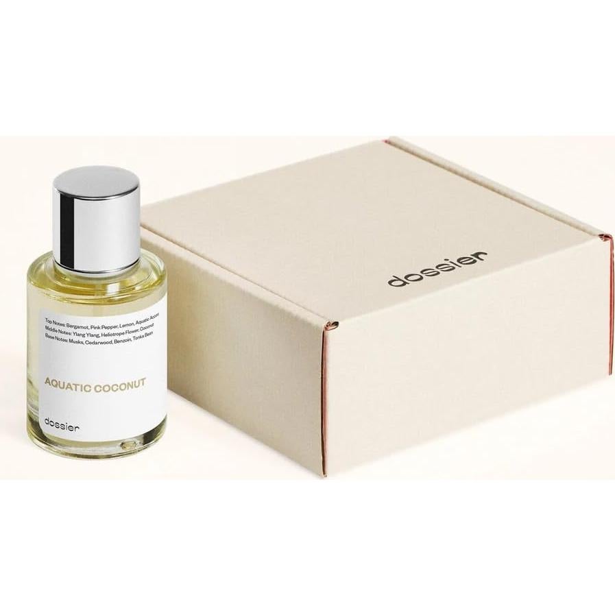 Dossier Coco Acuático 50ml - Fragancia Unisex Inspirada en Beach Walk