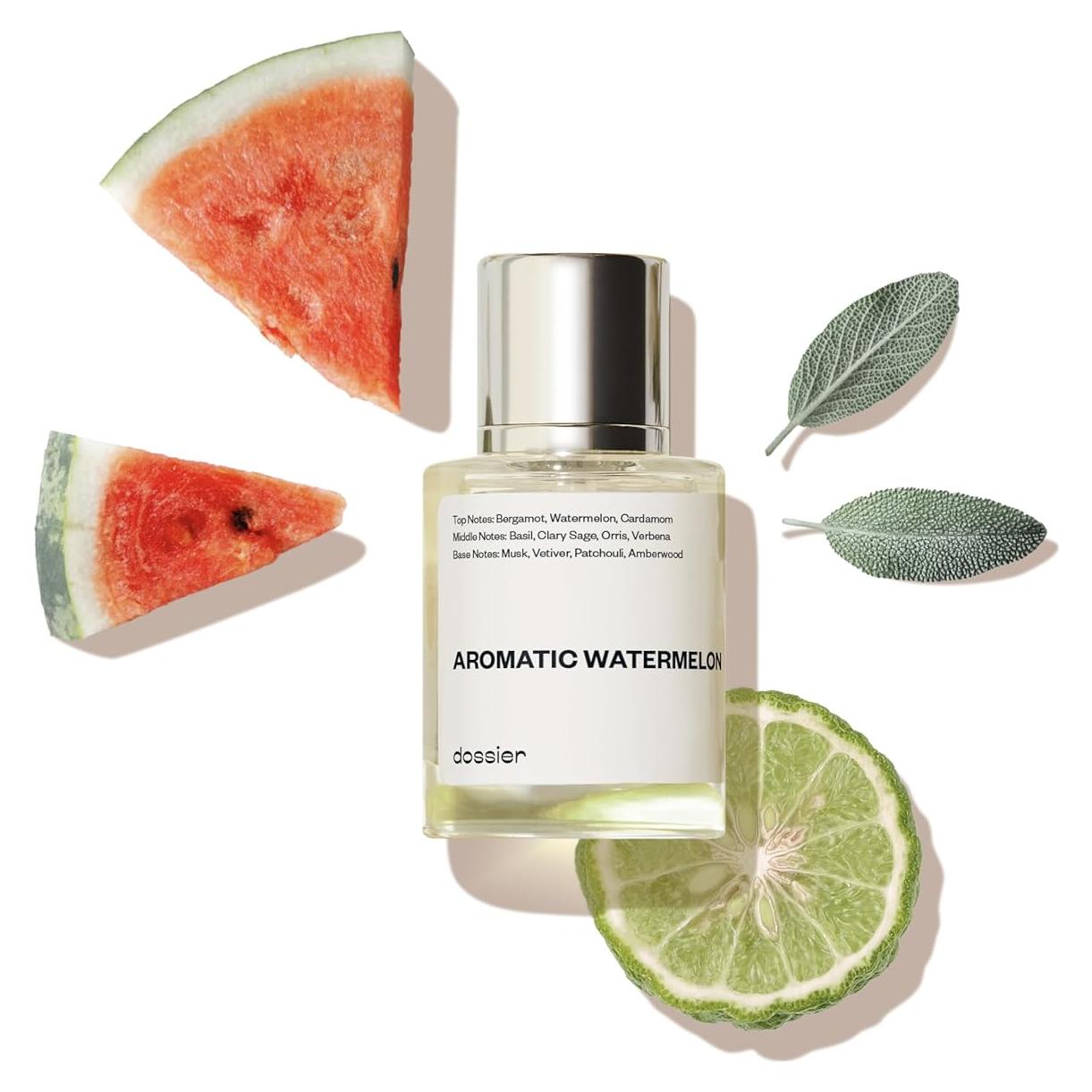 Agua Aromática Sandía Dossier 50ml - Fragancia Hombre Fresca