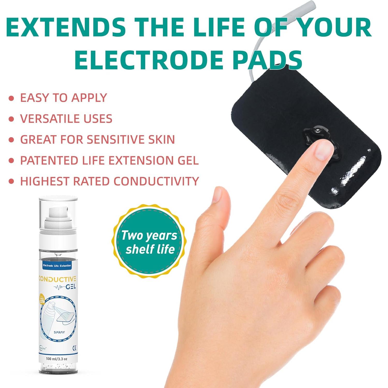 Gel Conductivo ReaJoy 100ml para Electrodos TENS y EMS