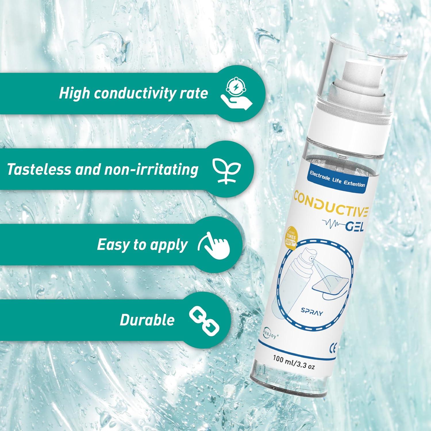 Gel Conductivo ReaJoy 100ml para Electrodos TENS y EMS