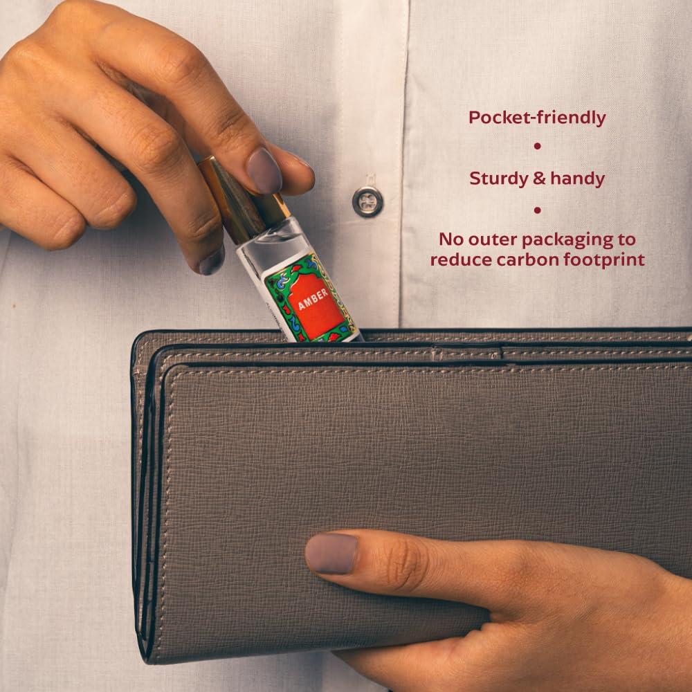 Aceite de Perfume Nemat Ámbar 10 ml - Fragancia Amaderada