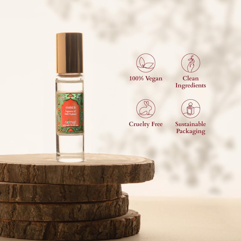Aceite de Perfume Nemat Ámbar 10 ml - Fragancia Amaderada