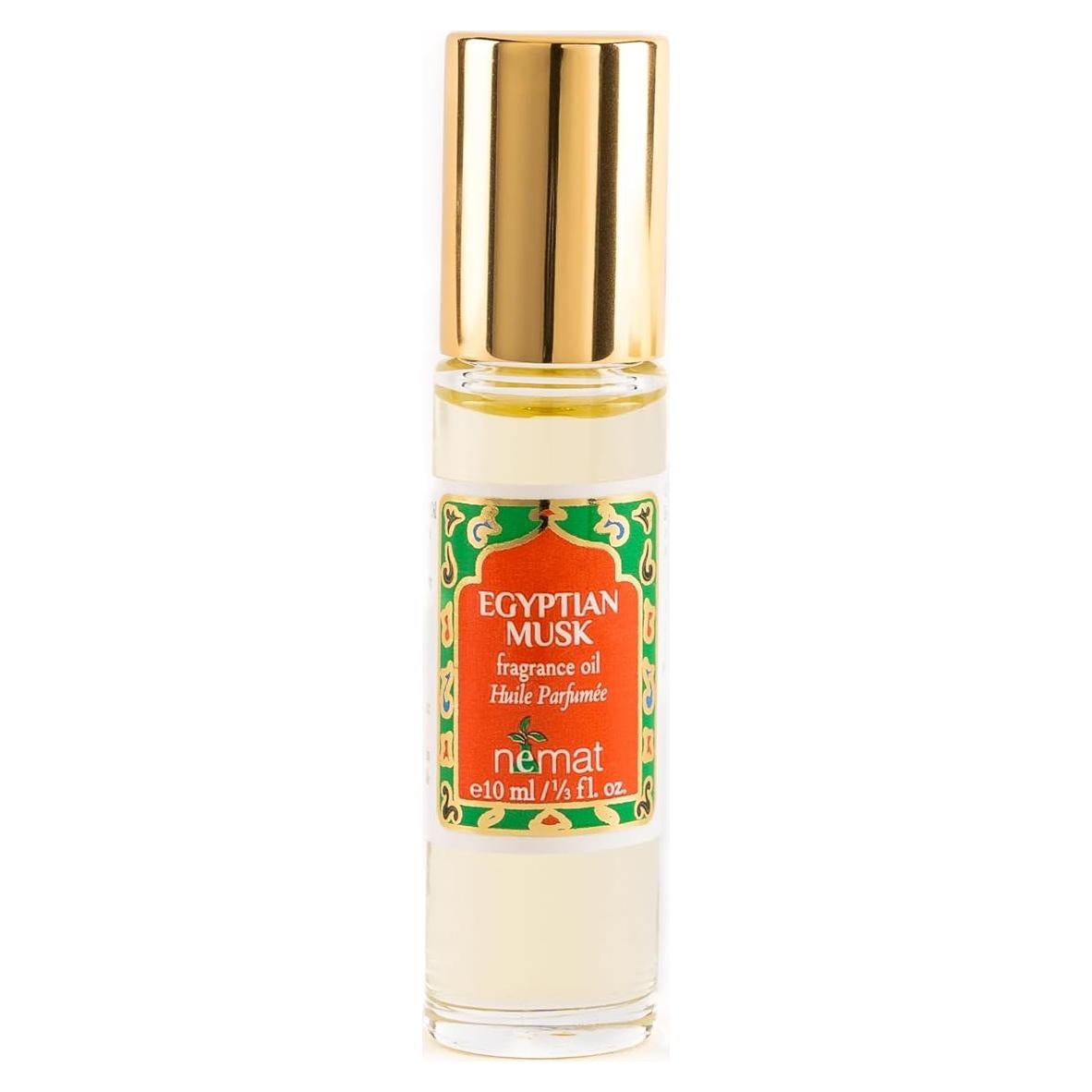 Aceite de Perfume Musk Egipcio Nemat 10 ml Roll-On Sin Alcohol