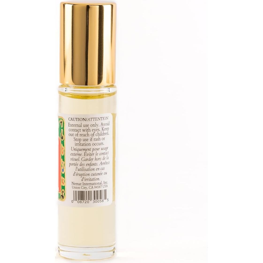 Aceite de Perfume Musk Egipcio Nemat 10 ml Roll-On Sin Alcohol