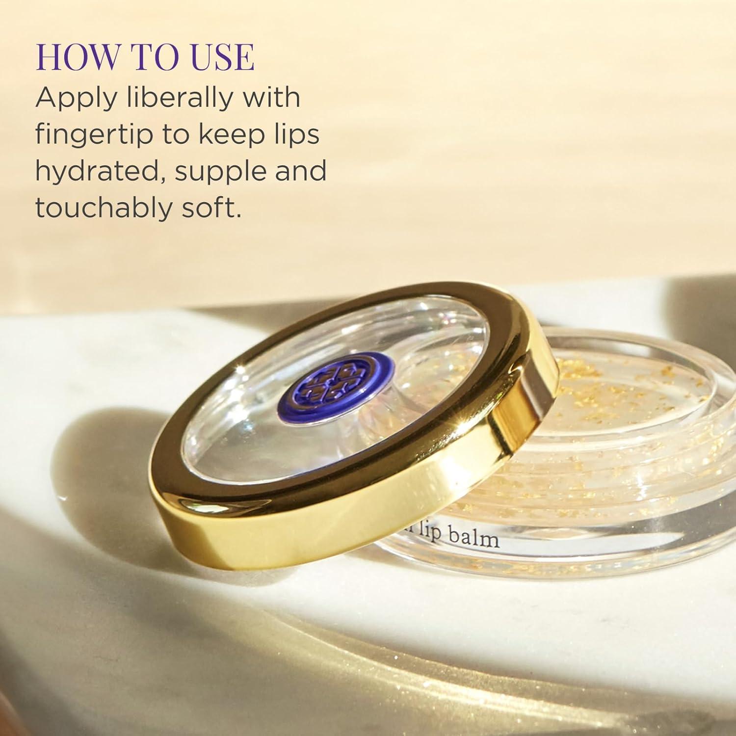 Bálsamo Labial Tatcha Camellia Gold Spun 6 g Hidratante