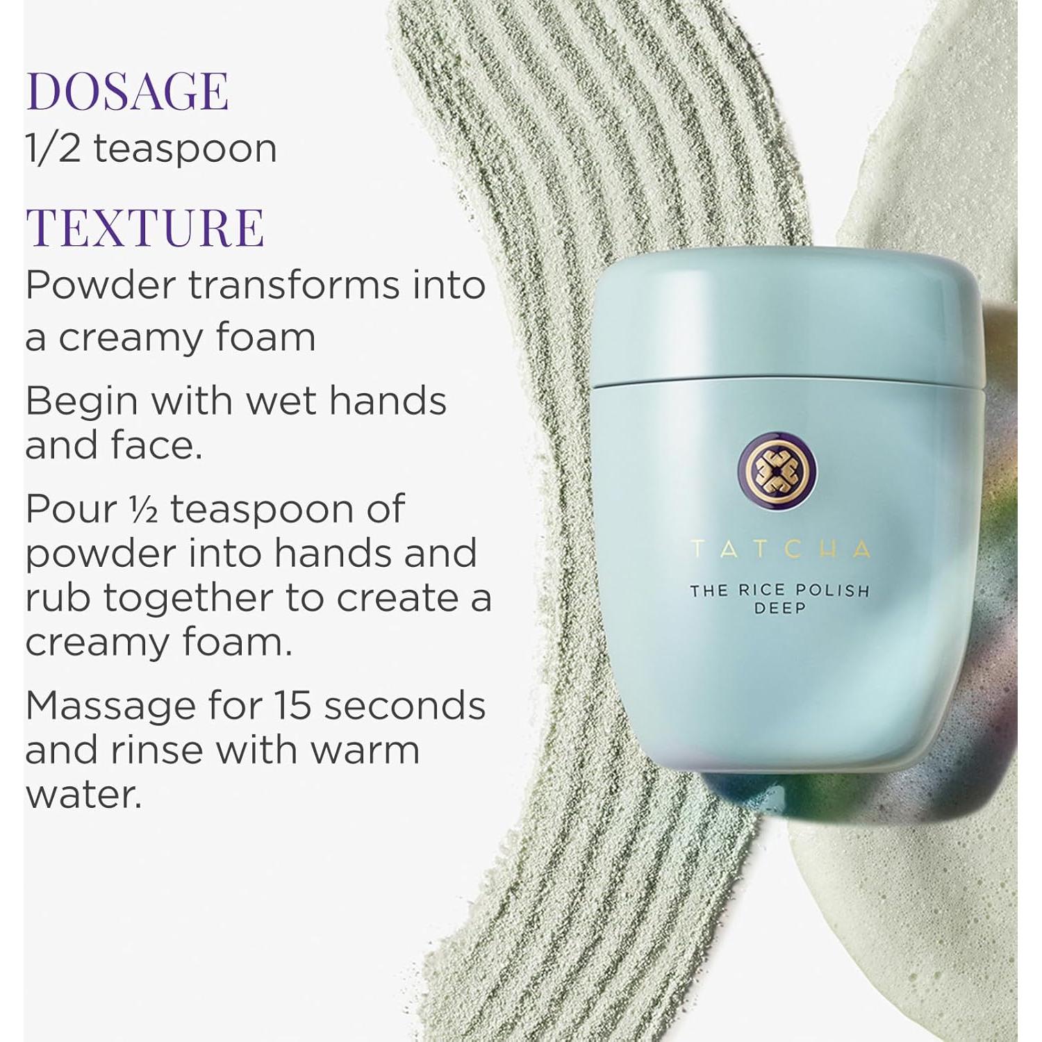 Exfoliante Diario No Abrasivo Tatcha Pulido de Arroz 59g